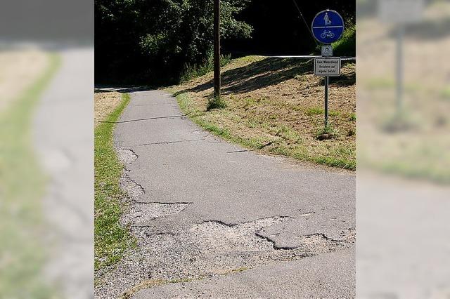 Wegsanierungen gehen ins Geld