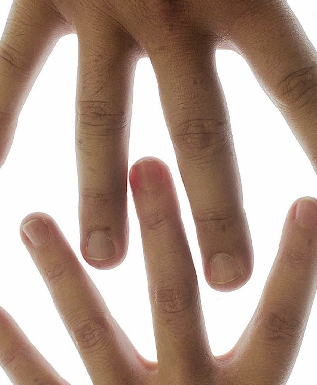 Mnner haben meist lngere Ring- als Zeigefinger, bei Frauen ist es umgekehrt.   | Foto: ddp