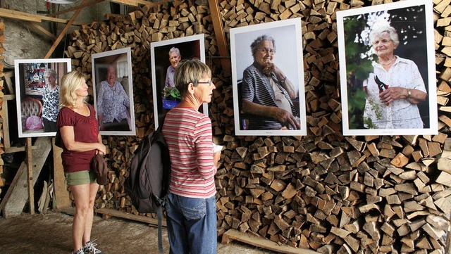 Faszinierende Begegnungen erlaubte die...tellung &#8222;tlingen 80plus&#8220;   | Foto: CREMER