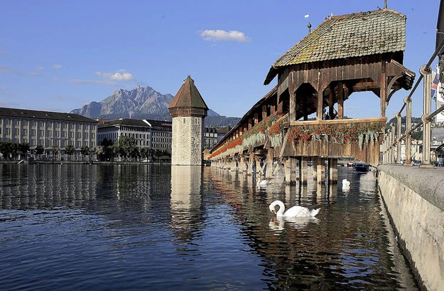 Wer bei der Tourist-Info Luzern eine S...gratis, sofern noch Pltze frei sind.   | Foto: Luzern Tourismus &amp; Aura