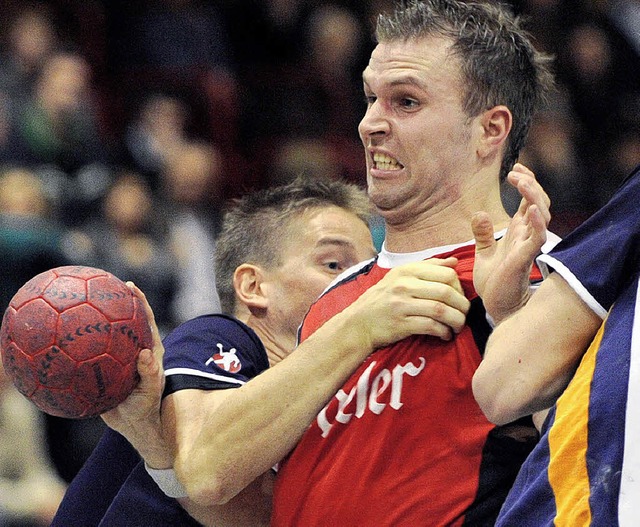 Benjamin Michel, hier im Trikot des Tu...kehrt wieder zum HGW Hofweier zurck.   | Foto:  Patrick Seeger (A)