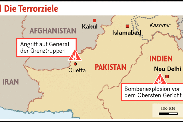 35 Tote bei Anschlgen in Indien und Pakistan