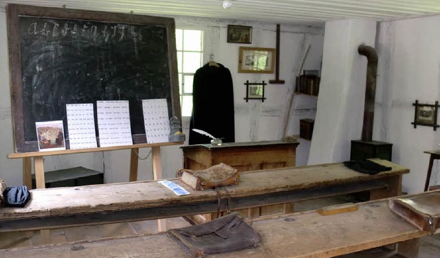 Wenig einladend wirkten früher die Klassenzimmer. | Foto: Christa Maier Wenig einladend wirkten früher die Klassenzimmer. | Foto: Christa Maier