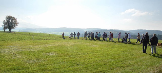 Schöne Aussicht: Wunderbares Wetter er...ei den Biederbacher Wandertagen 2010. | Foto: Bernd Fackler Schöne Aussicht: Wunderbares Wetter er...ei den Biederbacher Wandertagen 2010. | Foto: Bernd Fackler