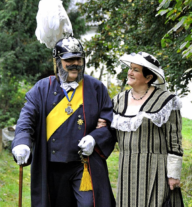 Achtung, der Kaiser kommt. Wie im verg...ulinarisches Schauspiel in Suggental.   | Foto: Hubert Bleyer