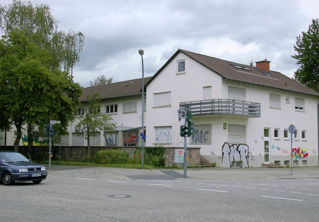 Zu gut in Schuss, um einem Parkplatz z...kasino Ecke Zeller- und Moltkestrae.   | Foto: Amelie Kissmer