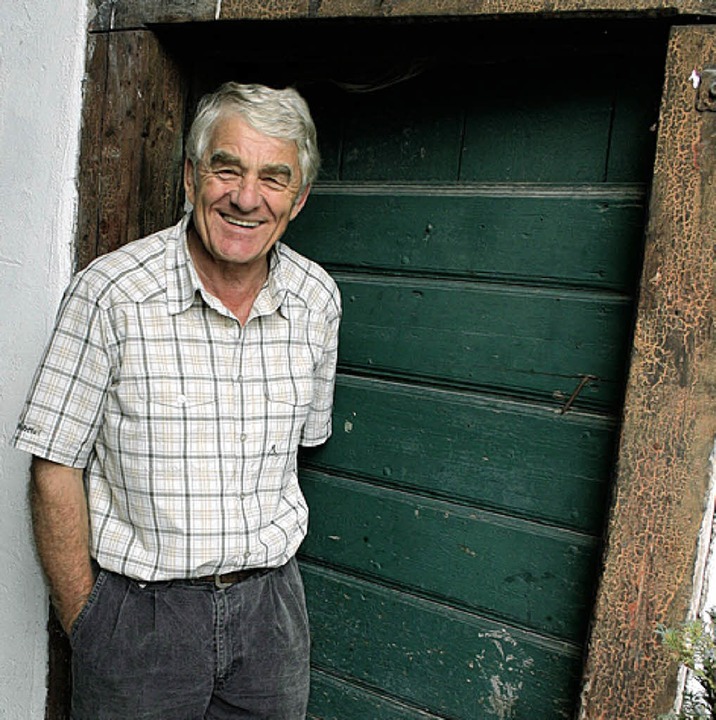 Altbrgermeister Eugen Isaak wuchs im Hirschen auf.  | Foto: Michael Saurer