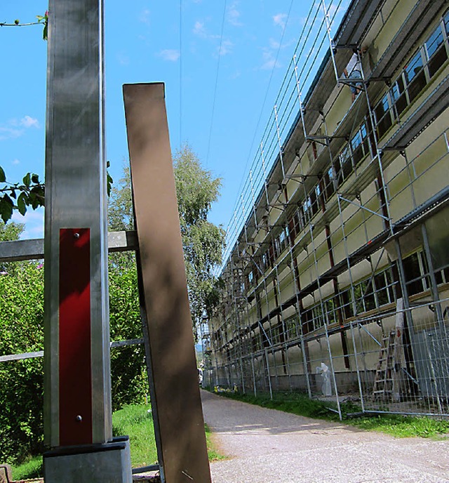 Wenn die Schranke aus Sicherheitsgrnd...es der Genehmigung seitens der Stadt.   | Foto: Susanne Filz