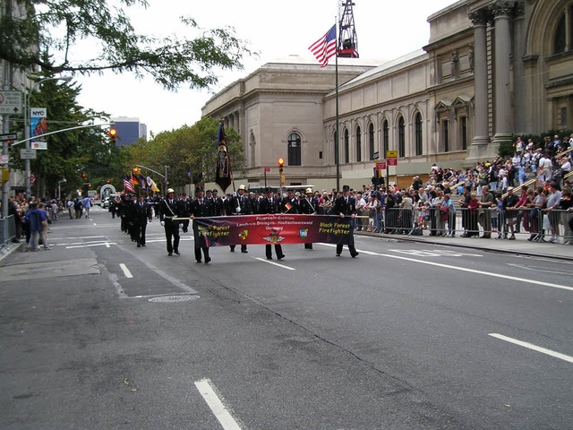 Im September 2004 nahm eine 31-kpfige... 47. Steuben-Parade in New York teil.   | Foto: privat