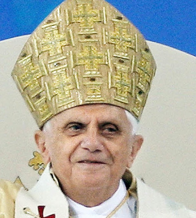 Papst Benedikt XVI.   | Foto: DPA