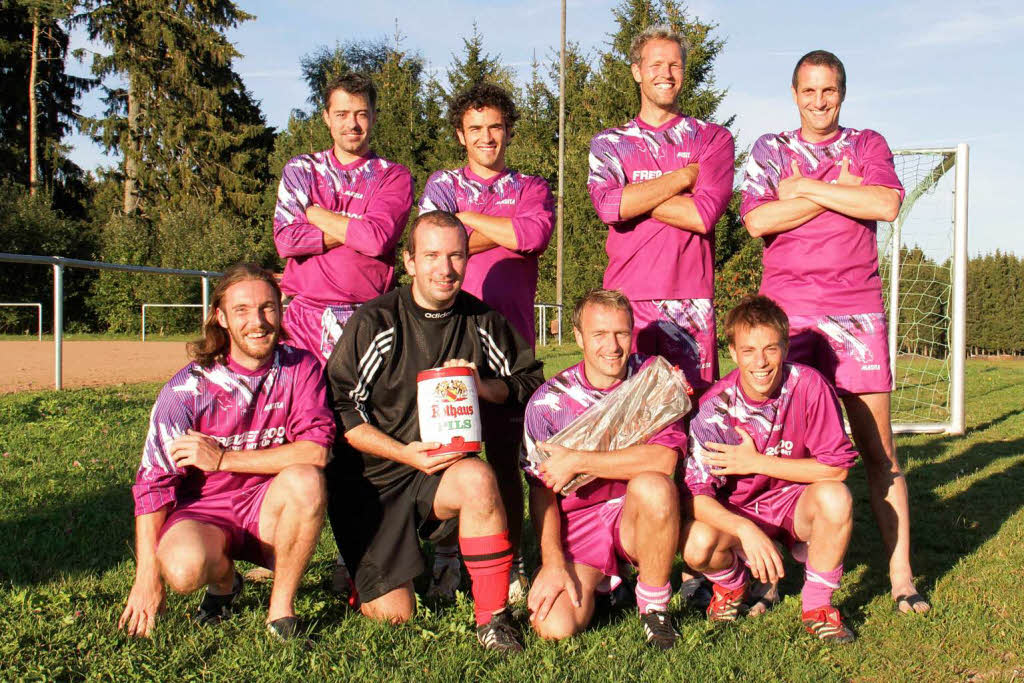 So sehen Sieger aus: Birkendorf gewinnt das Altherrenturnier