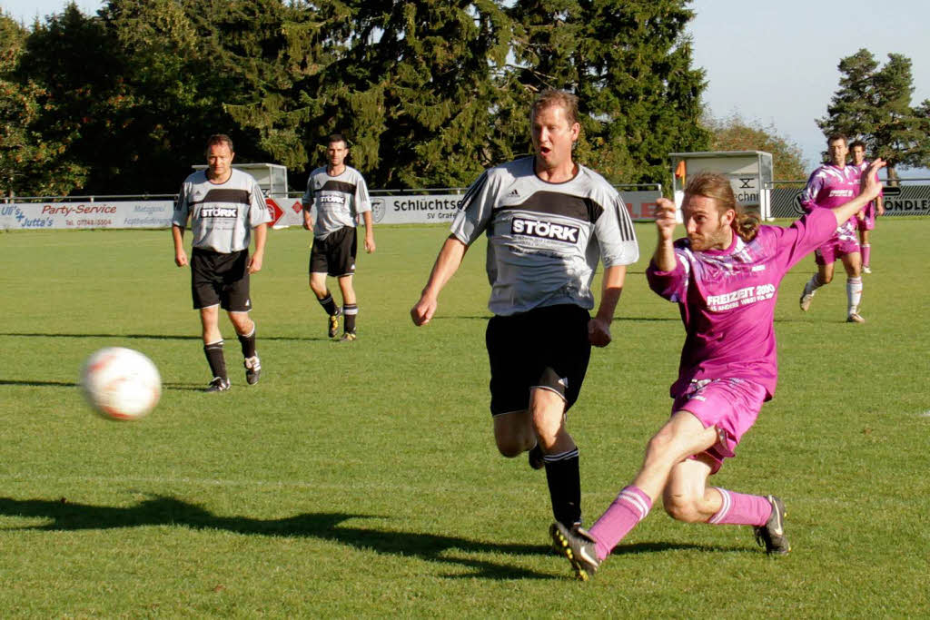 Spannendes Endspiel beim Altherrenturnier, das Birkendorf mit 1:0 fr sich entscheiden konnte