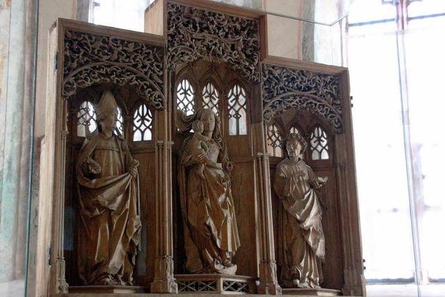 Die St. Vituskapelle hat ihren Altarschrein wieder