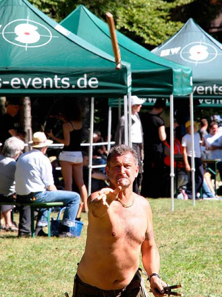 Impressionen von der Europameisterschaft der Messer- und Axtwerfer Impressionen von der Europameisterschaft der Messer- und Axtwerfer