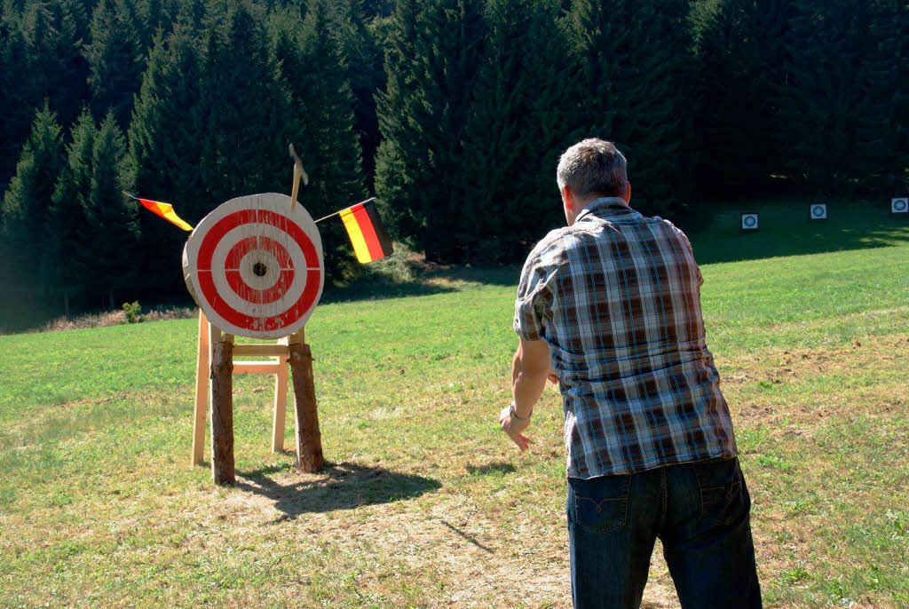 Impressionen von der Europameisterschaft der Messer- und Axtwerfer