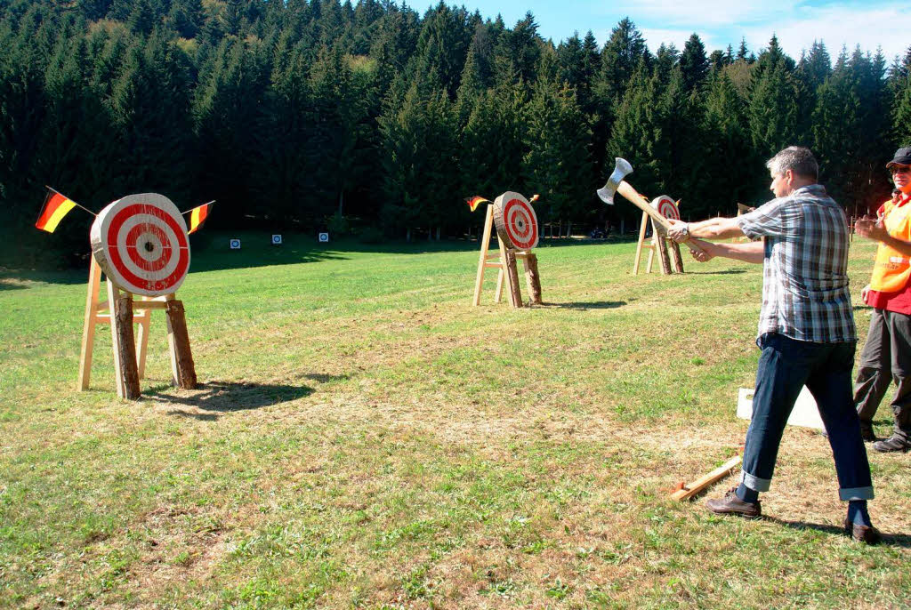 Impressionen von der Europameisterschaft der Messer- und Axtwerfer