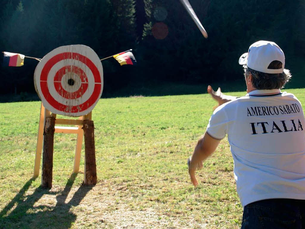 Impressionen von der Europameisterschaft der Messer- und Axtwerfer