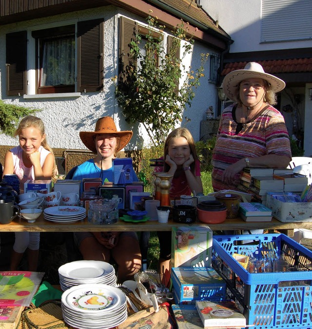 Flohmarkt Wyhlen  | Foto: Petra Wunderle