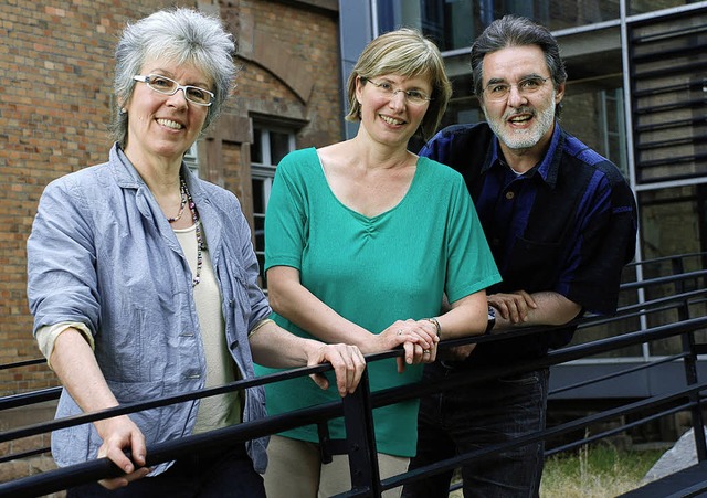 Hadwigis  Becker-Lenzen, Claudia Ullma...erem als Psychologen und Motivatoren.   | Foto: Gertrude Siefke