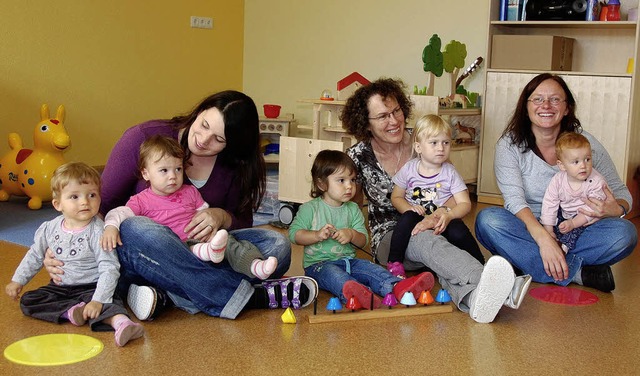 Kinder und Betreuerinnen fhlen sich im Schwalbennest rundum wohl.   | Foto: Frey