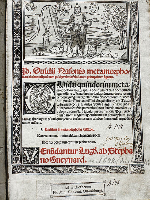 Historische Ovid-Ausgabe 