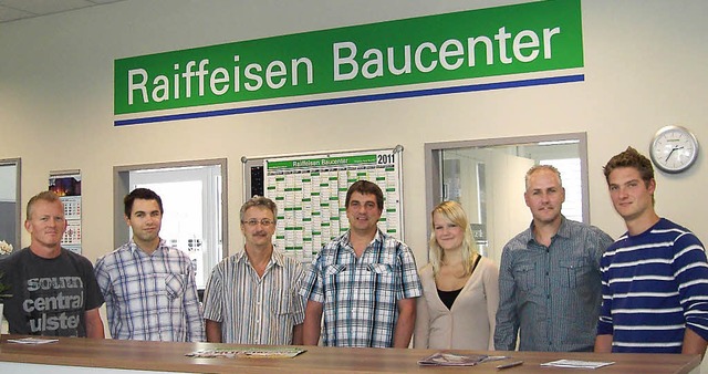 Das Raiffeisen Team in Gutach: Hans-Pe... Jrgen Schultis, Michael Barth (v.l.)  | Foto: Nikolaus Bayer