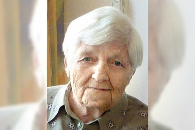 Hildegard Okroj wurde 85 Jahre