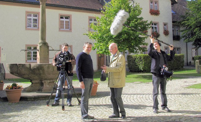 Das Landesschaumobil dreht zur Zeit in...sschau&#8220; des Sdwest-Fernsehens.   | Foto: Monika Rombach