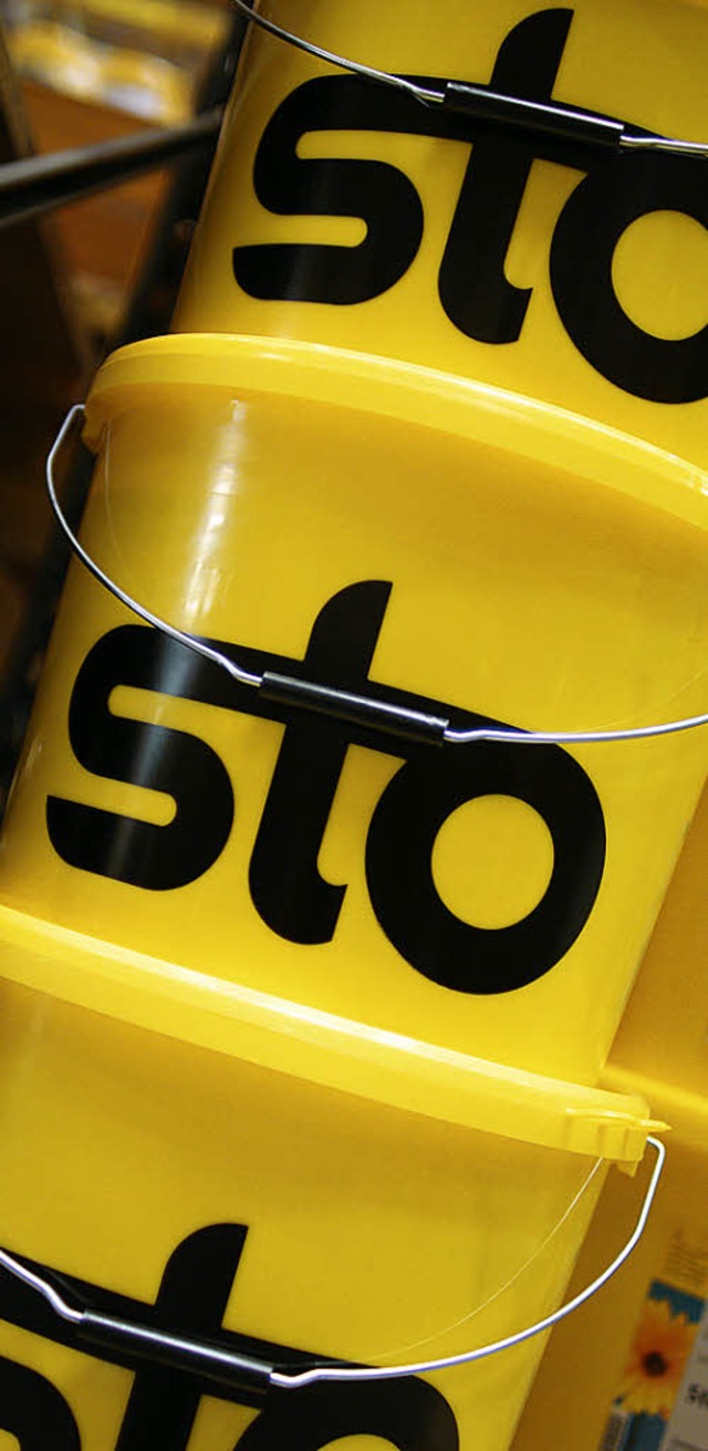 Starke Marke: Sto zhlt zu den Top 20 ... der gelbe Eimer ist weithin bekannt.   | Foto: Sto AG
