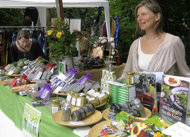 Thema beim Kunsthandwerkermarkt waren ...uter und ihre vielfltige Verwendung.   | Foto: Anne Freyer