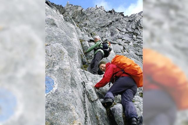 Alpenverein im Bergeller Granit