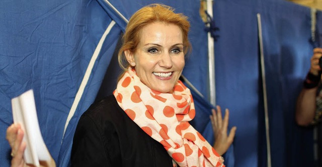 Bald Ministerprsidentin?    Sozialdemokratin  Thorning-Schmidt   | Foto: DPA