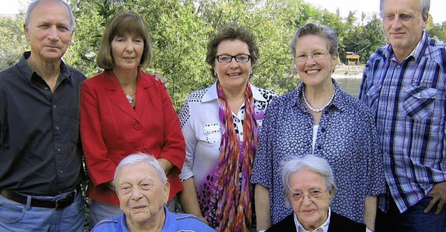 Autoren und Organisatoren des Buches &... Helmut Nesselhauf und Gertrud Pfuhl.   | Foto: Butz