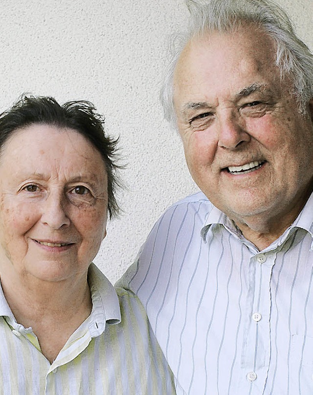 Irene und Lder Rosenhagen feiern morgen in Harpolingen ihre goldene Hochzeit.  | Foto: Werner Probst