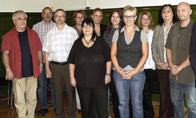 Geehrt wurden  langjhrige  stdtische...e Diewald, Petra Tran und Andr Parg.   | Foto: Georg Diehl