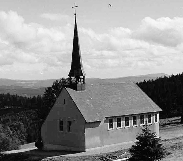 Die Kandelkapelle auf einem alten Foto.  | Foto: Archiv: Walter Uhl