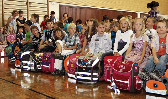 Der erste Schultag begann  in Niederwi... mit einem gemtlichen Beisammensein.   | Foto: Daniel Fleig