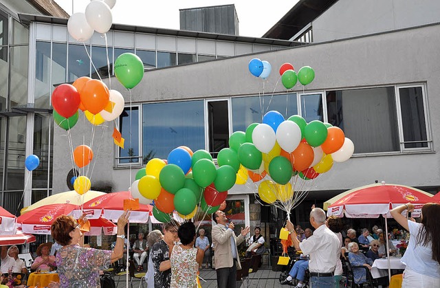 Gutes Flugwetter herrschte am &#8222;Tag der Blume&#8220;.   | Foto: Hubert Bleyer