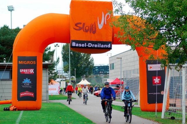 20.000 trotzen dem Wetter beim SlowUp Basel-Dreiland