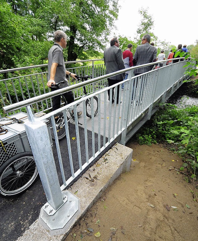 Die neue Brcke   | Foto: thomas kunz