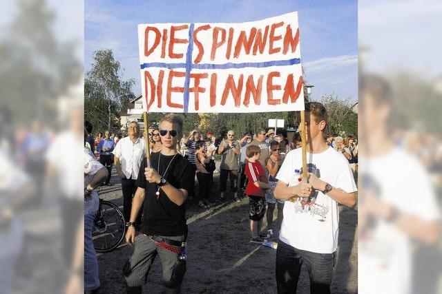 Papierfabrik: Musikvereine stimmen Kampfhymne an