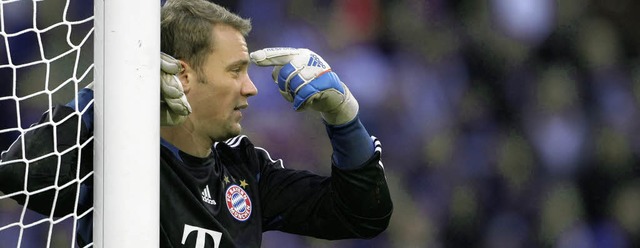 Ist nicht, wonach es aussieht: Bayern-...was er von einigen Schalke-Fans hlt.   | Foto: DPA/AFP