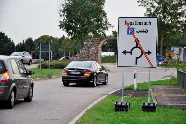 Public Viewing zur Papstmesse