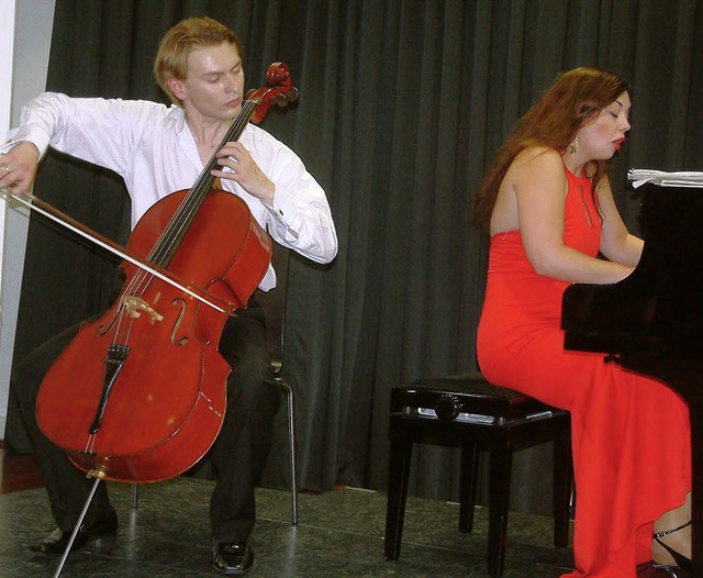 Begeisterten mit leidenschaftlichem Sp...em  fulminanten Konzert im Schlssle.   | Foto: Roswitha Frey