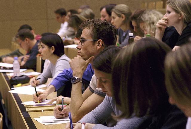 Fast jeder fnfte Studienanfnger an der Uni Basel kommt aus dem Ausland.   | Foto: Claude Giger