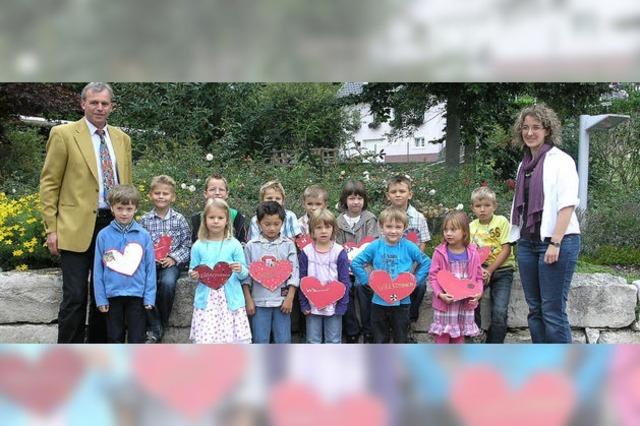 Einschulung in Weizen