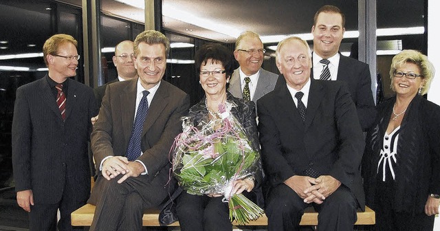 Prsidenten-Ruhebank  steht auf der Le...t und heute EU-Kommissar fr Energie.   | Foto: FReudig