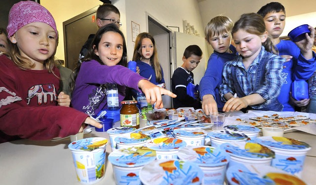 Die landesweite Schulaktion &#8222;Ges...artete gestern in der  Turnseeschule.   | Foto: Michael Bamberger