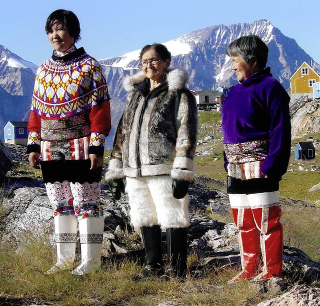 Traditionsbewusst: Die Inuit  pflegen ...n. Ein Online-Kurs kann dabei helfen.   | Foto: gms