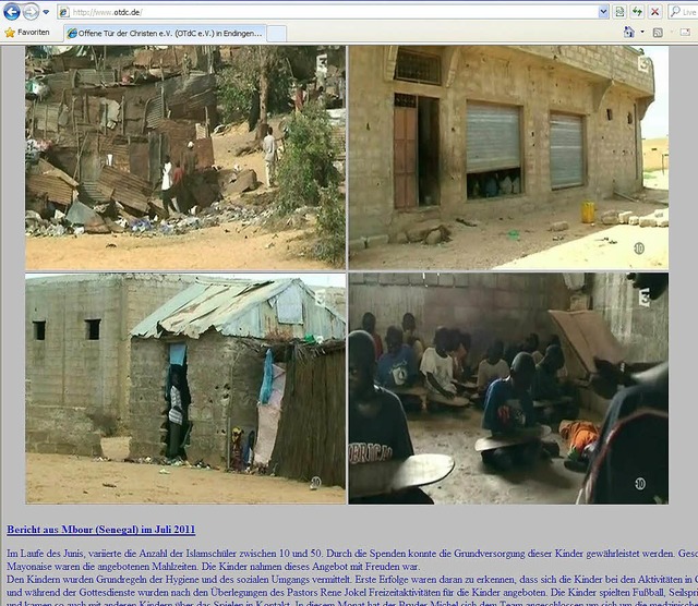 Informationen rund um das Hilfsprojekt...isten&#8220; auf seiner Internetseite.  | Foto: BZ